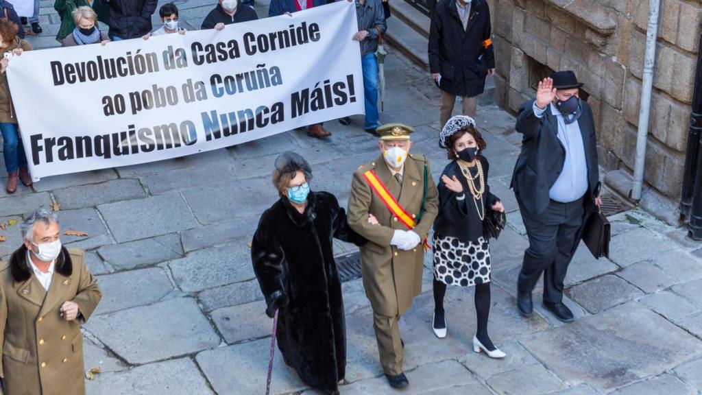 Marcha por la recuperación de la Casa Cornide.