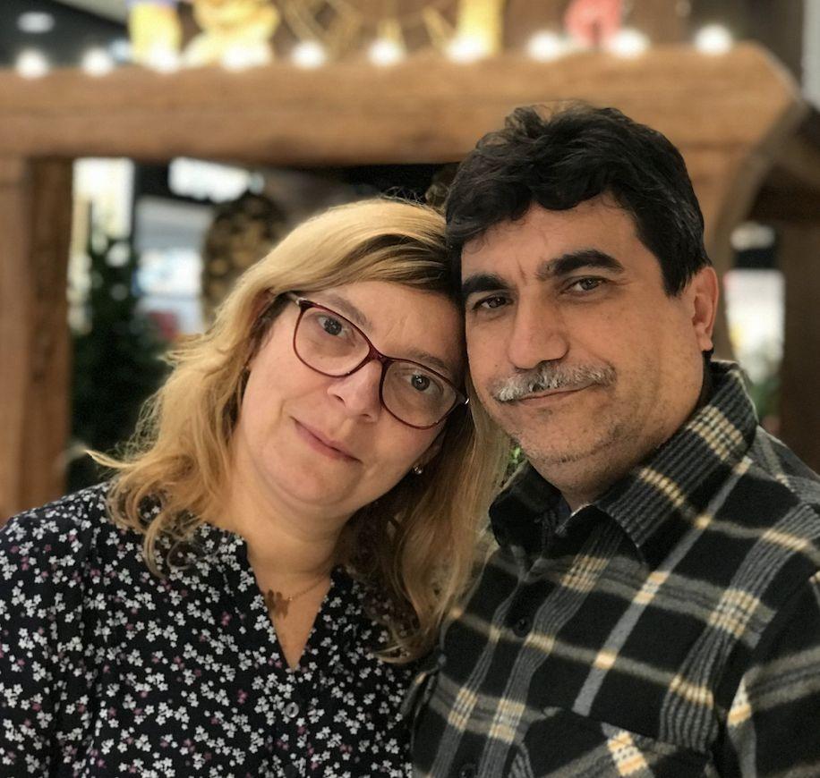Olga y Wilmer, que en noviembre cumplirán 40 años de casados.
