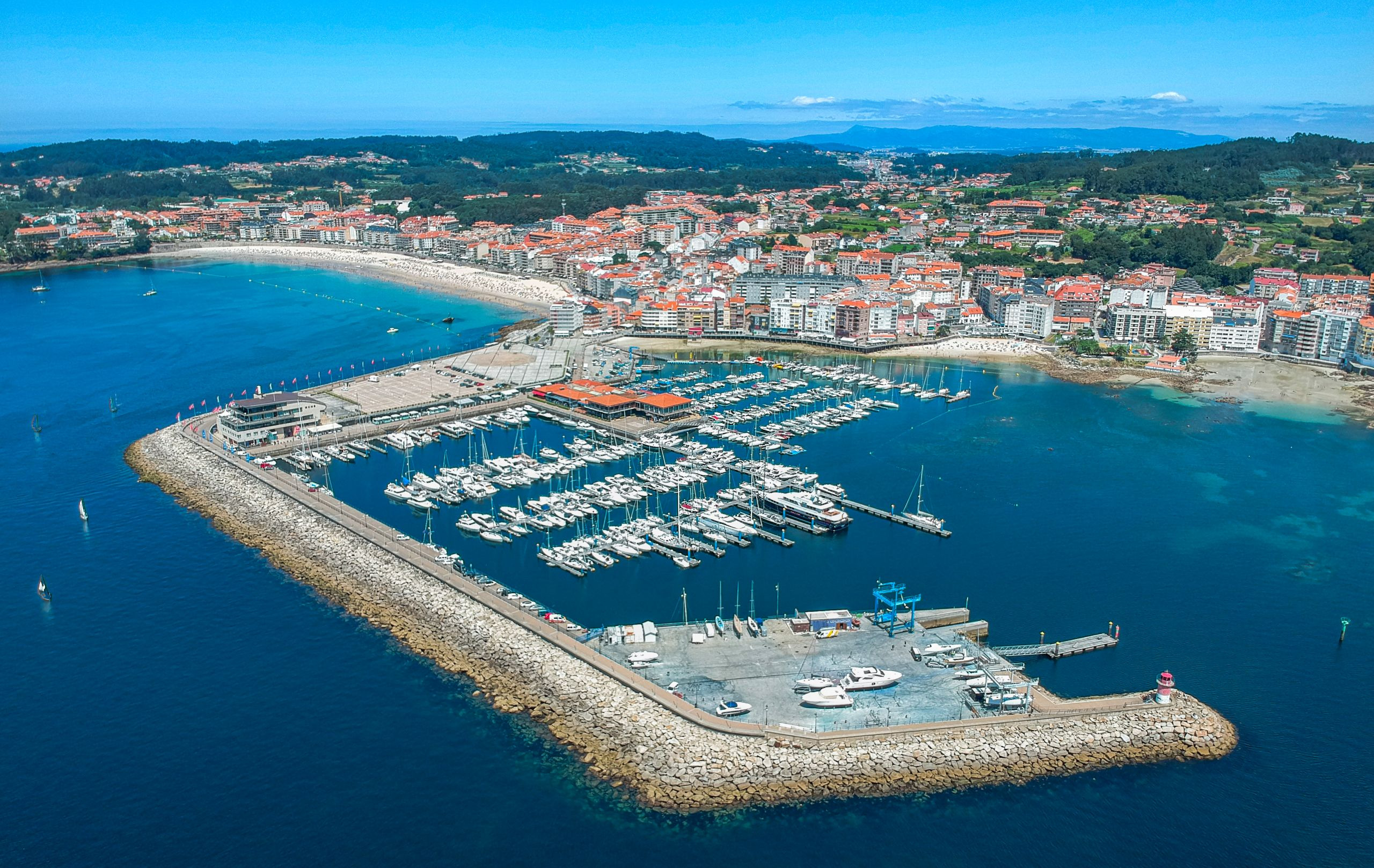 Panorámica de Sanxenxo.