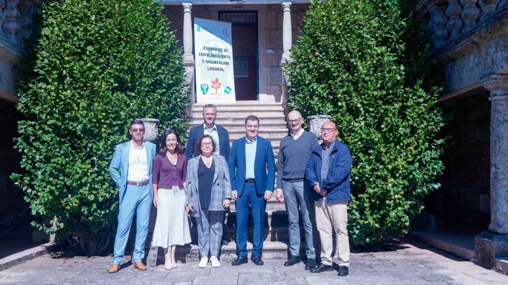 Clausura de las ‘II Xornadas de Emprendemento e Orientación Laboral’ en el CIFP A Granxa.