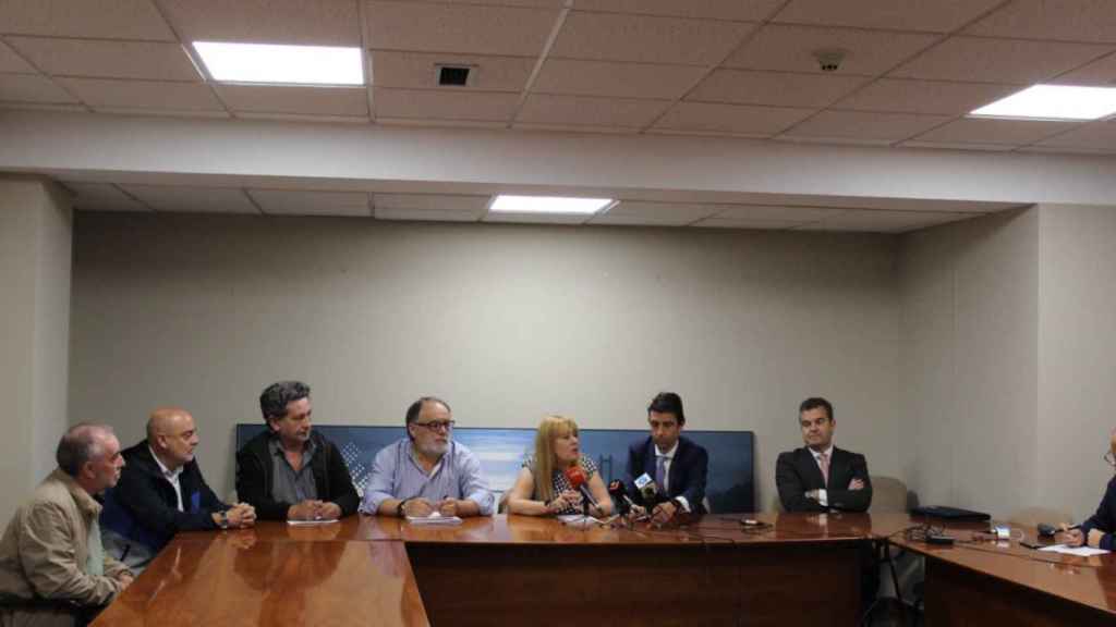 Firma del primer convenio de Comercio Vario de la provincia de Pontevedra.