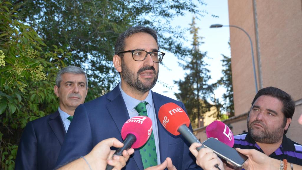 Sergio Gutiérrez este miércoles en Toledo.