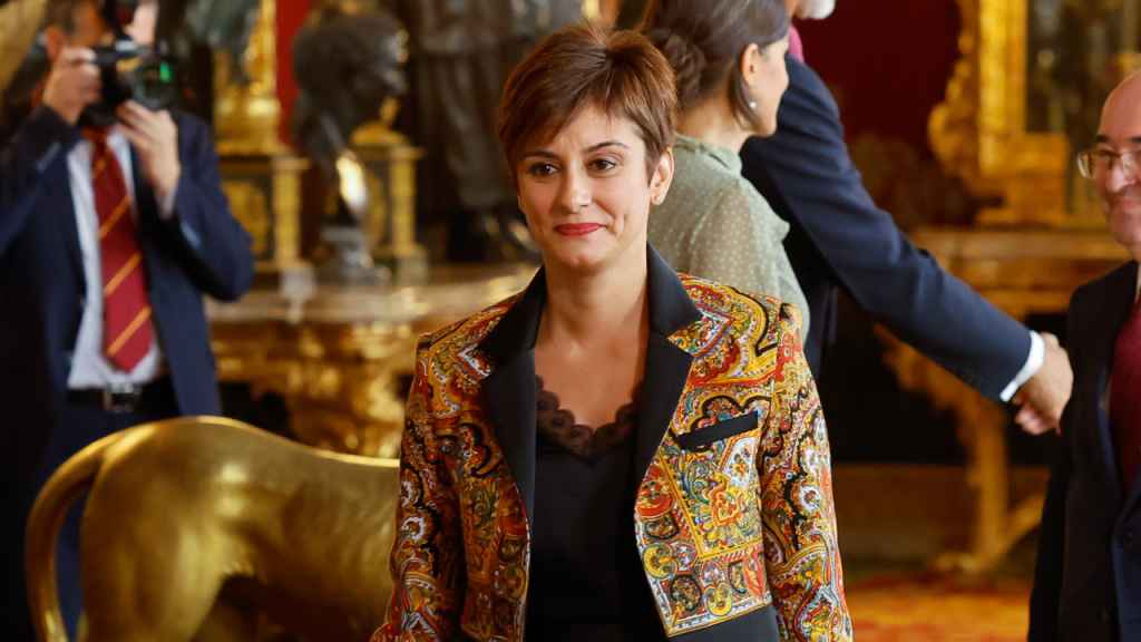 Isabel Rodríguez  durante los actos oficiales.