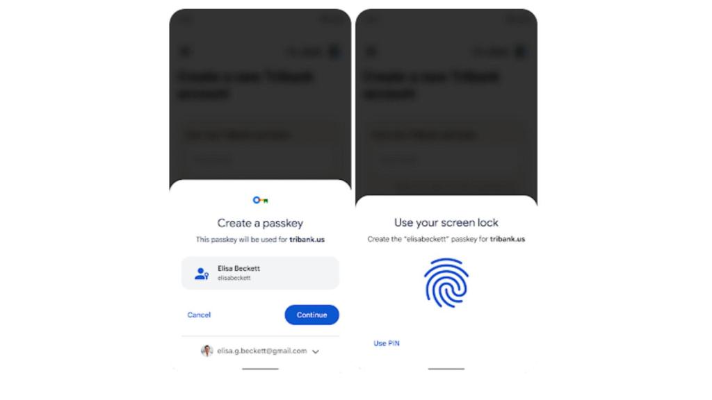 Google nos permitirá crear una clave maestra asociada con la huella dactilar