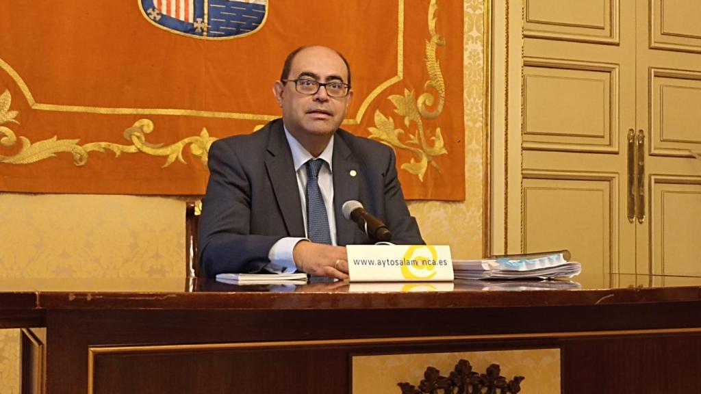 El concejal de Economía y Hacienda del Ayuntamiento de Salamanca, Fernando Rodríguez