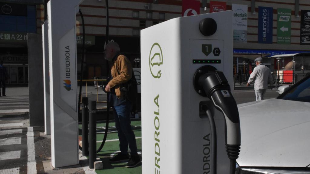 Punto de recarga ultrarrápida de Iberdrola en Zamora