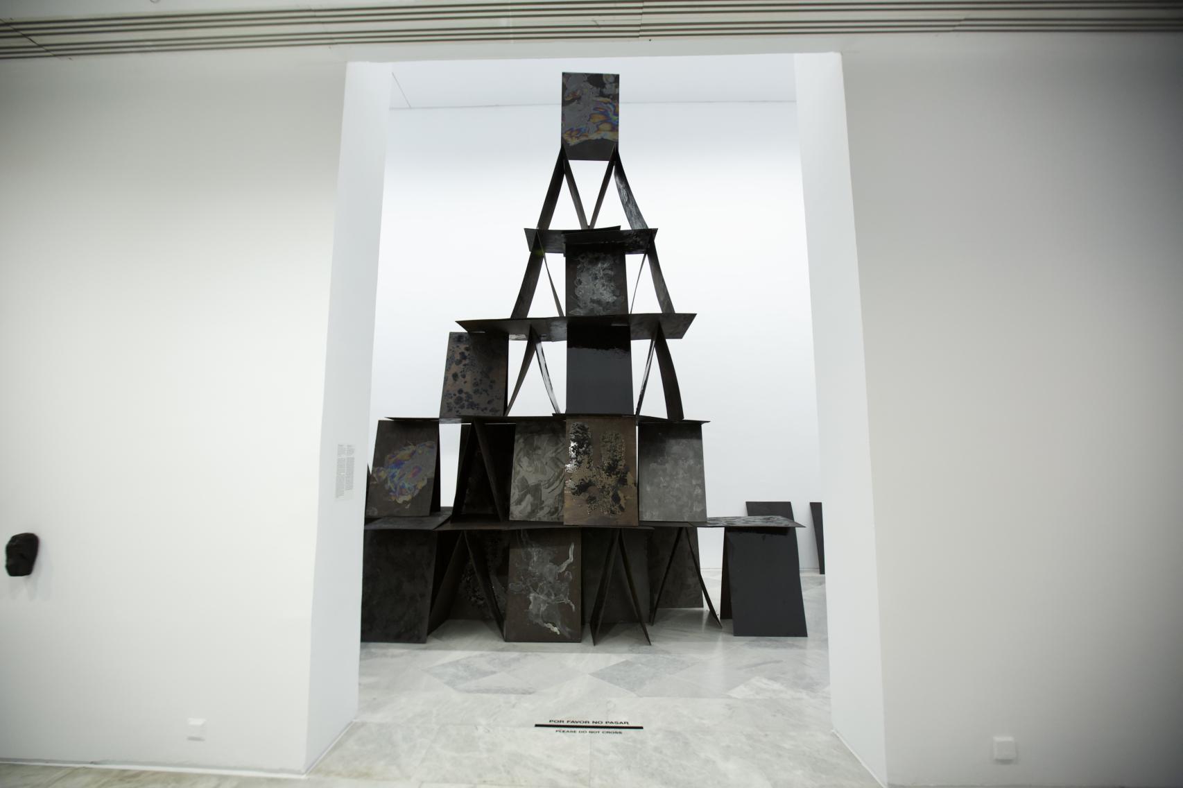 Una de las esculturas de la artista andaluza