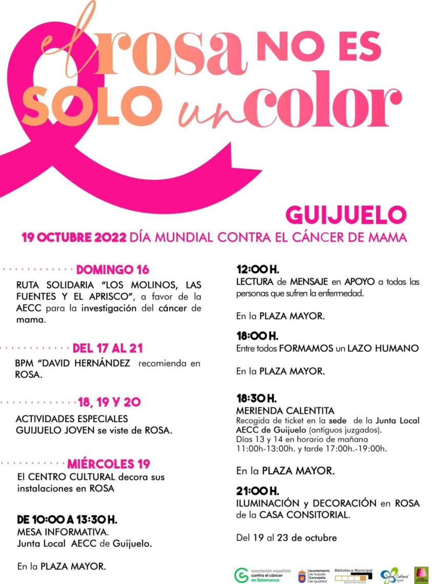 Cancer de mama, programa Guijuelo