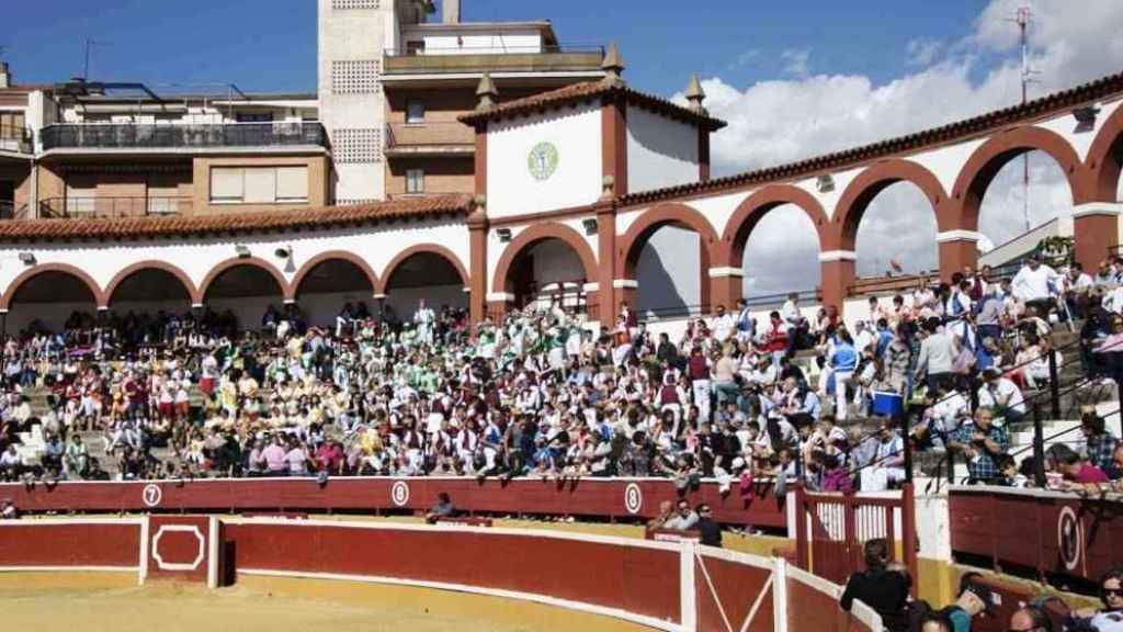 Plaza de toros de Soria en los pasados Sanjuanes