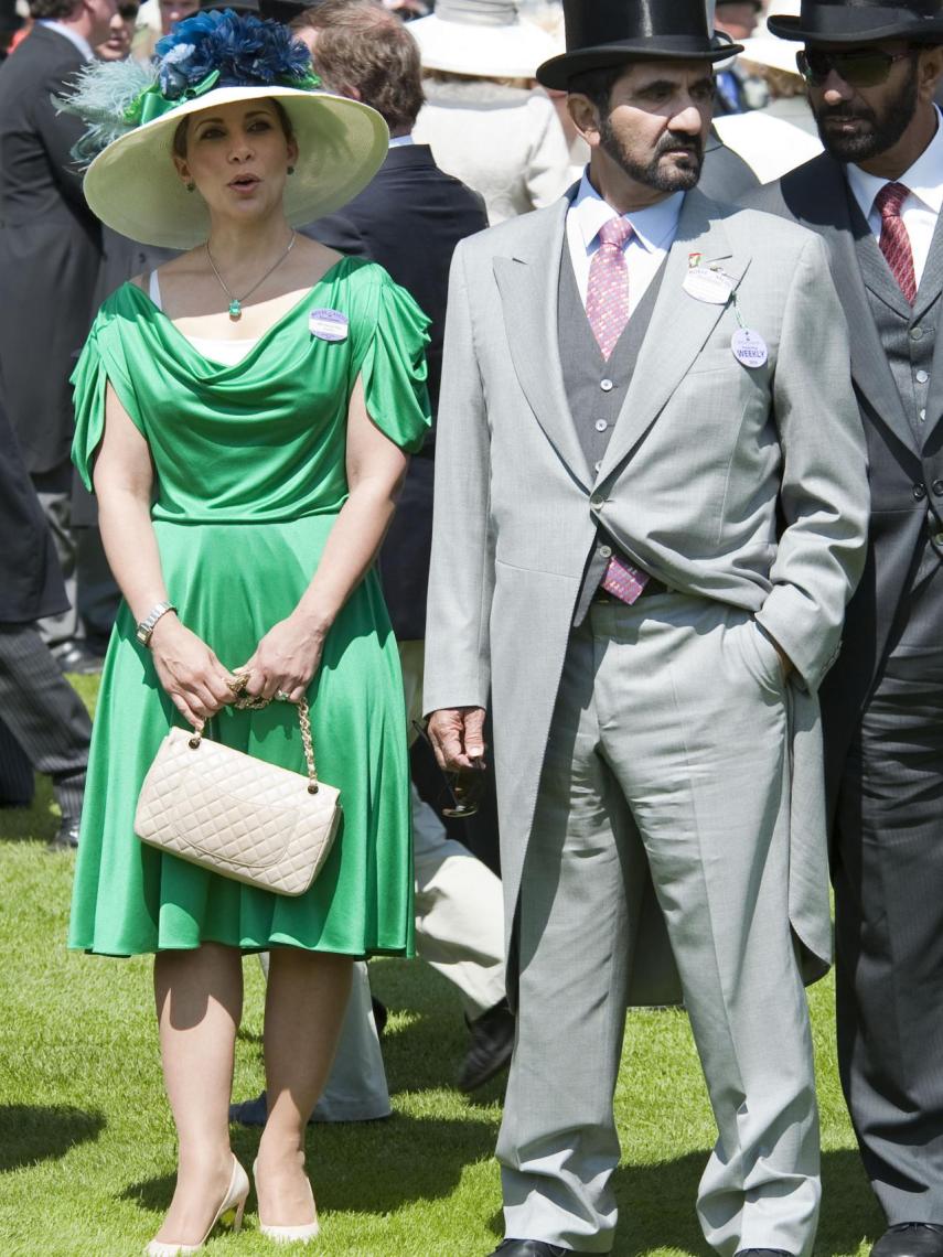 La princesa Haya y Mohamed bin Rashid al Maktum en una imagen de archivo.