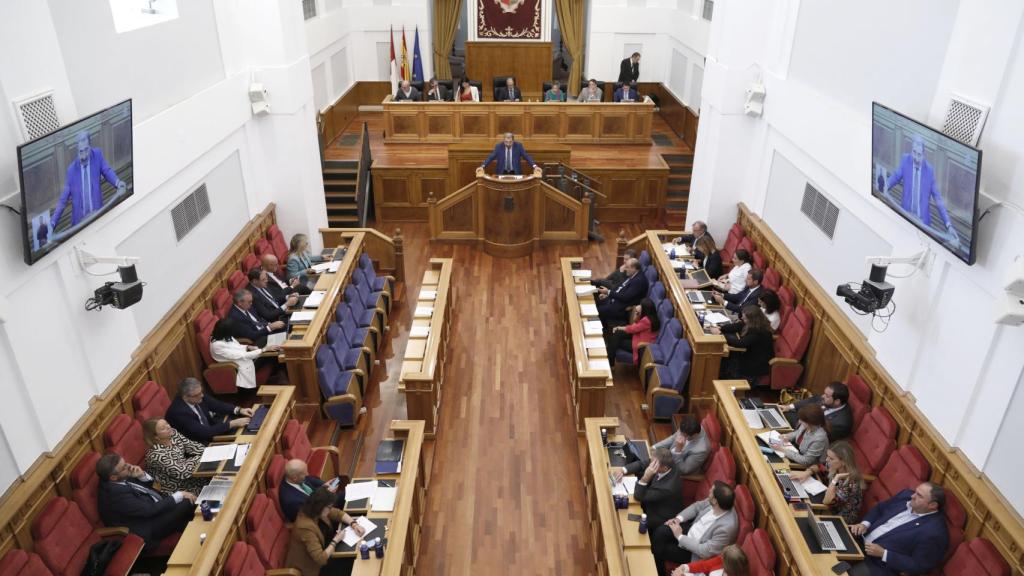 Pleno de las Cortes de Castilla-La Mancha. Foto: Cortes CLM.