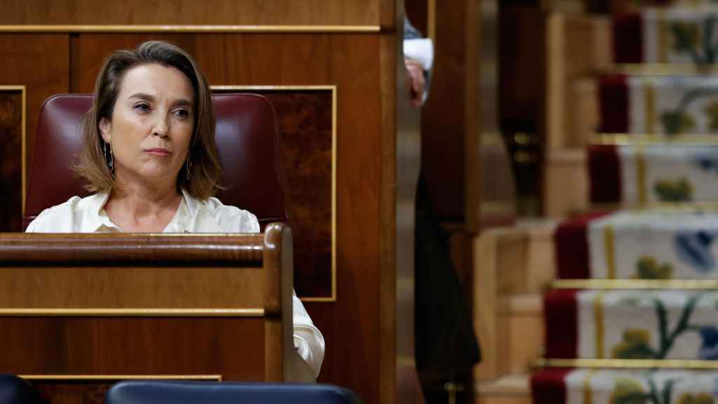 La portavoz del Partido Popular en el Congreso, Cuca Gamarra.