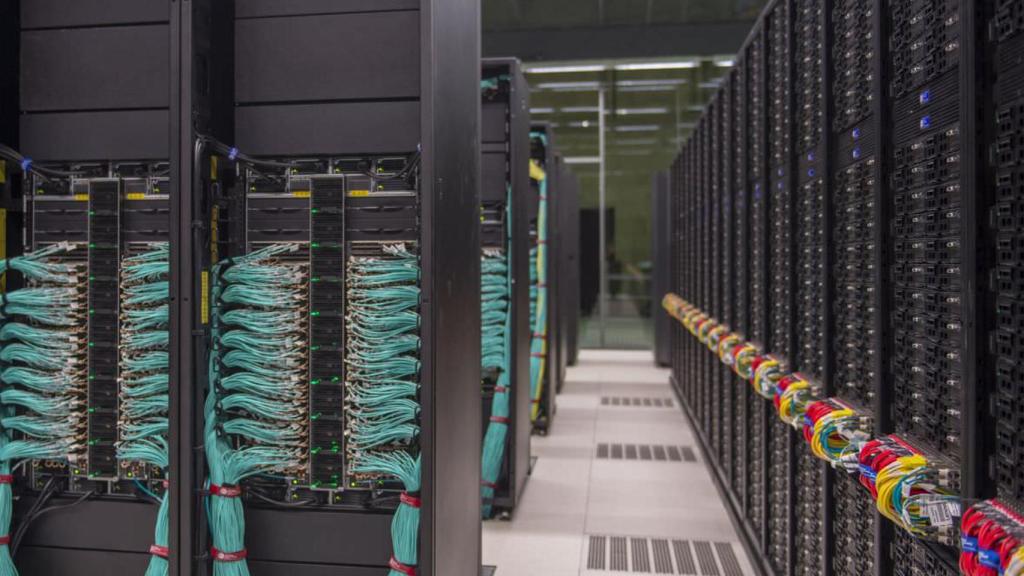 Interior del BSC-CNS. FOTO: Barcelona Supercomputing Center.