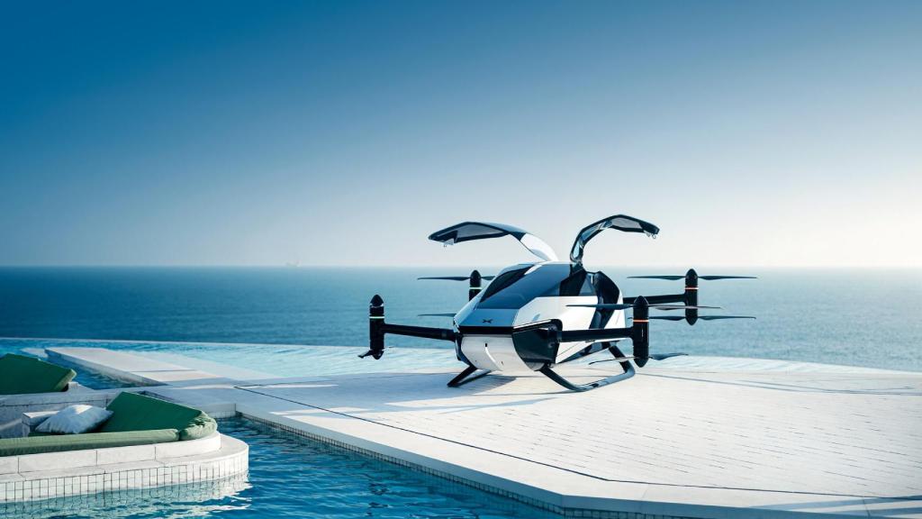 El diseño futurista del XPeng X2