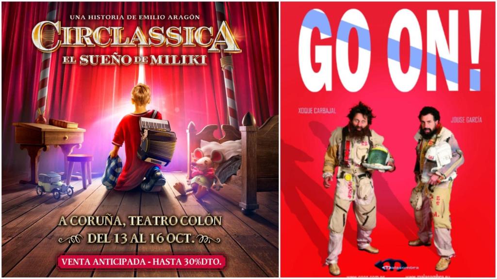 Agenda: ¿Qué hacer en A Coruña, Ferrol y Santiago hoy viernes 14 de octubre?