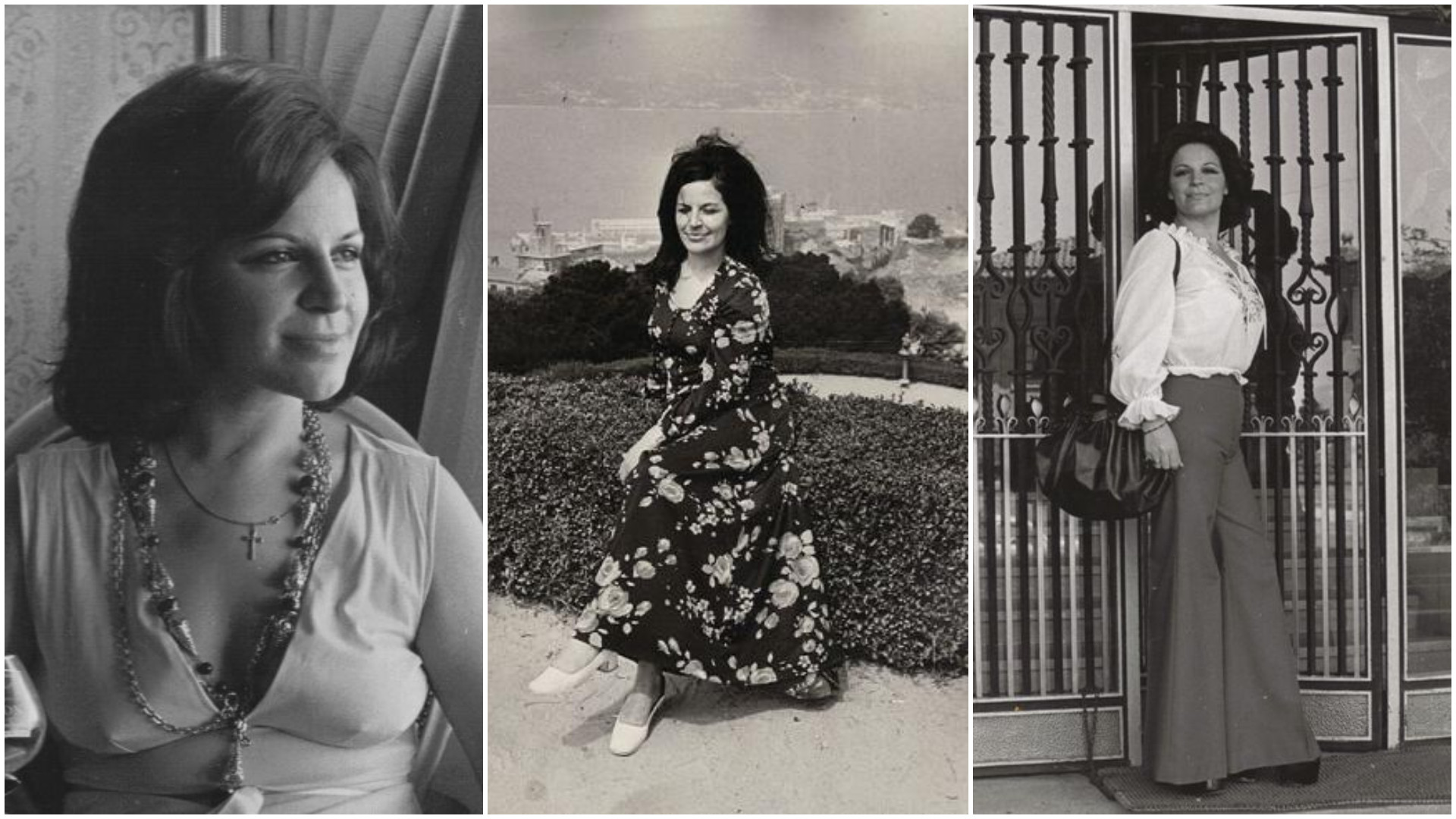 Fotografías de Karina Falagan de joven. Fotos: Cedidas por Carlos Leiro