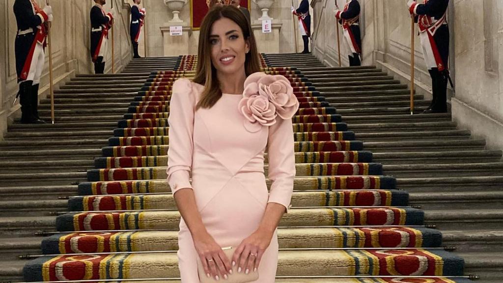 Lidia Bedman, en el Palacio Real el pasado día 12 de octubre.