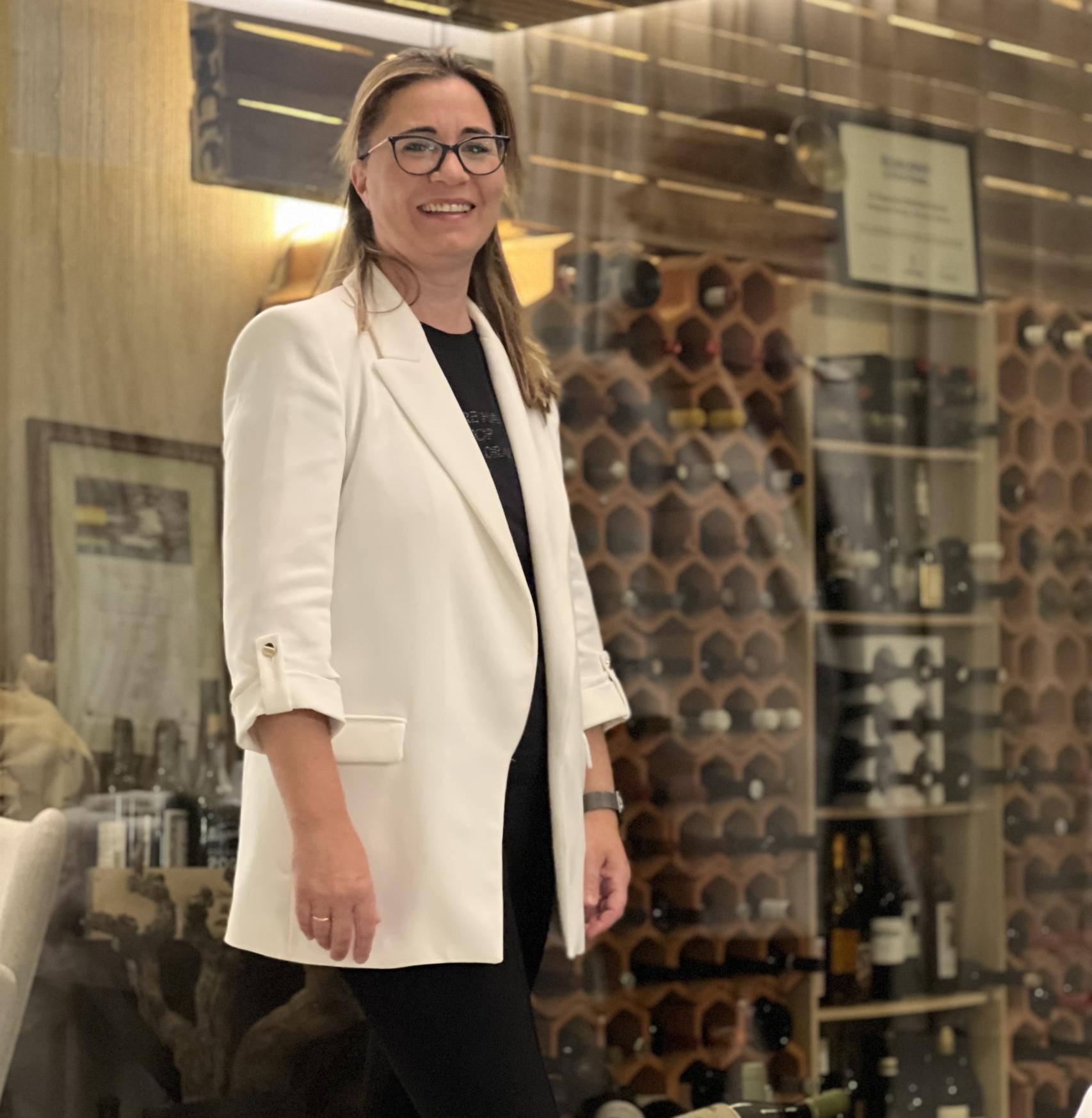 Cristina Díaz, sumiller de Maralba
