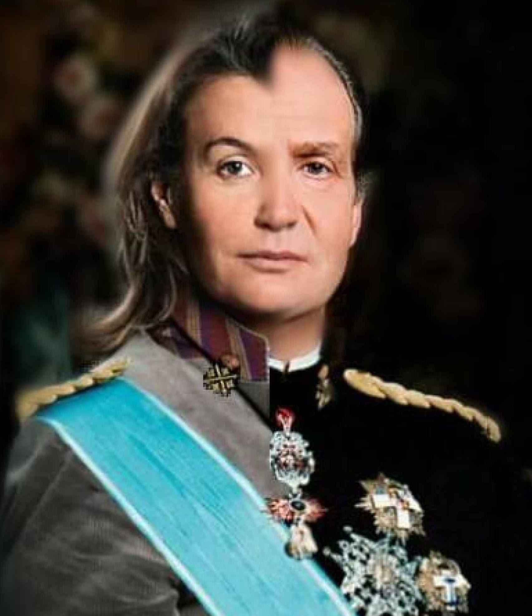 La imagen con la que Ingrid Sartiau reivindica la relación con el Emérito