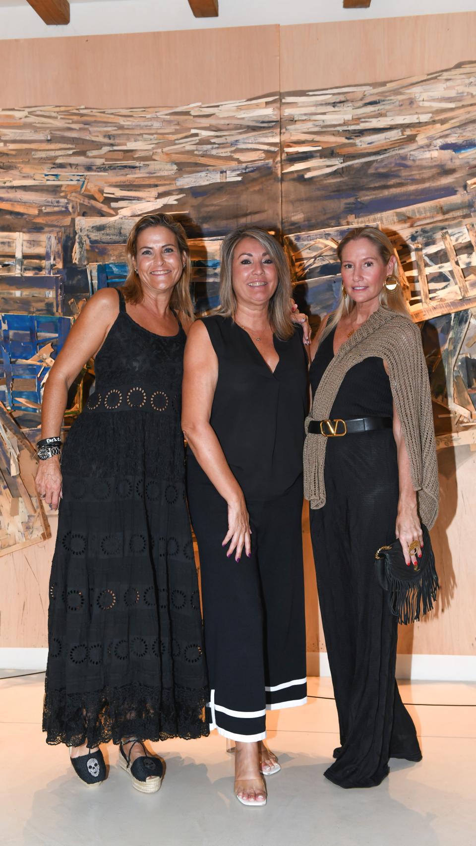 De izq. a dcha.: Carmen Molina, Nuria Moreno y Fiona Ferrer.