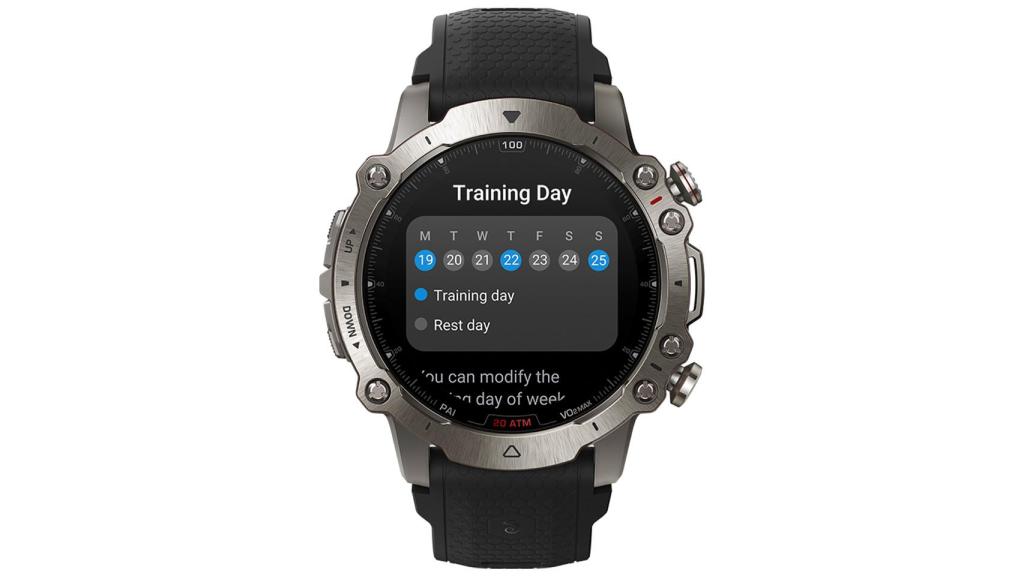Amazfit Falcon entrenamiento inteligente
