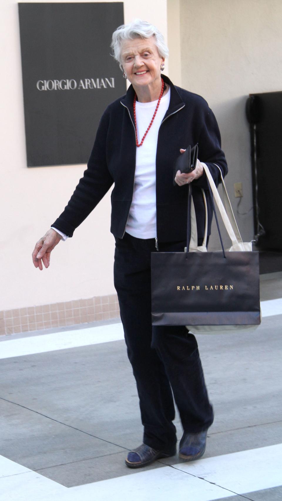 La actriz durante un paseo por Los Ángeles en diciembre de 2012.