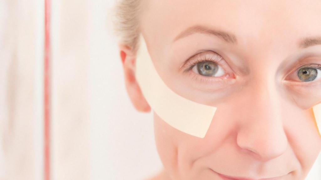 Esta técnica consiste en colocarse esparadrapos para lograr efecto lifting.