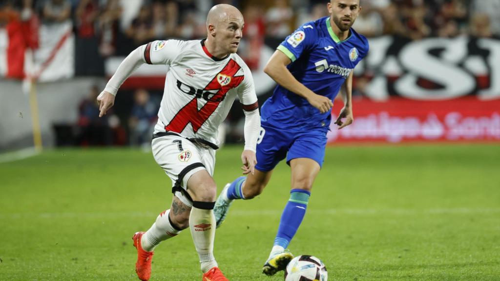 Isi se marcha de Borja Mayoral en el Rayo - Getafe.