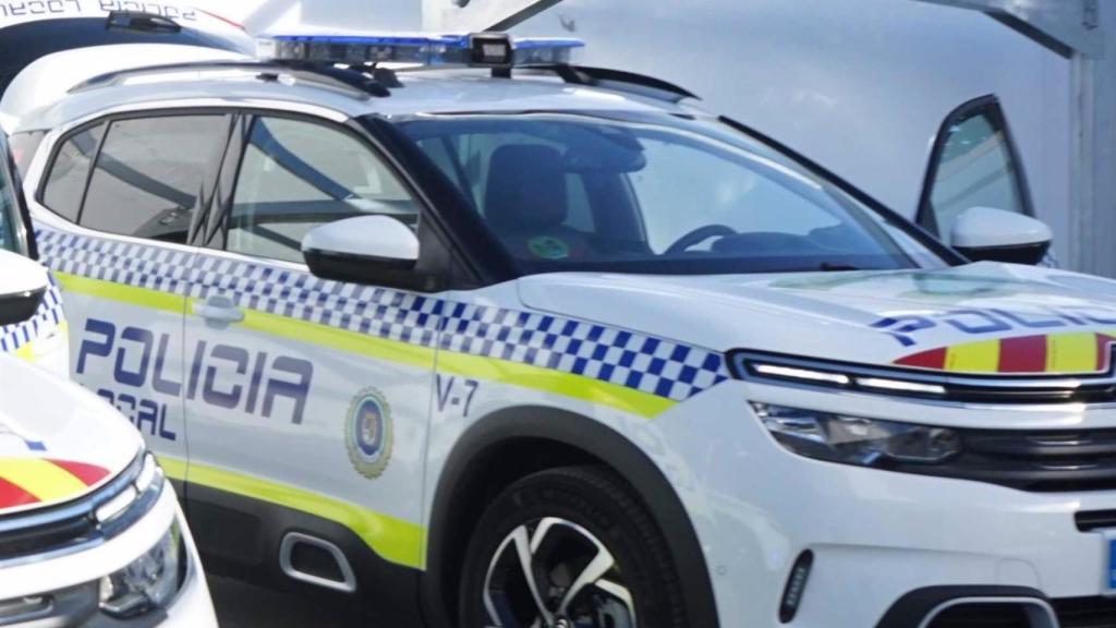 Coche de la policía local de Coín.