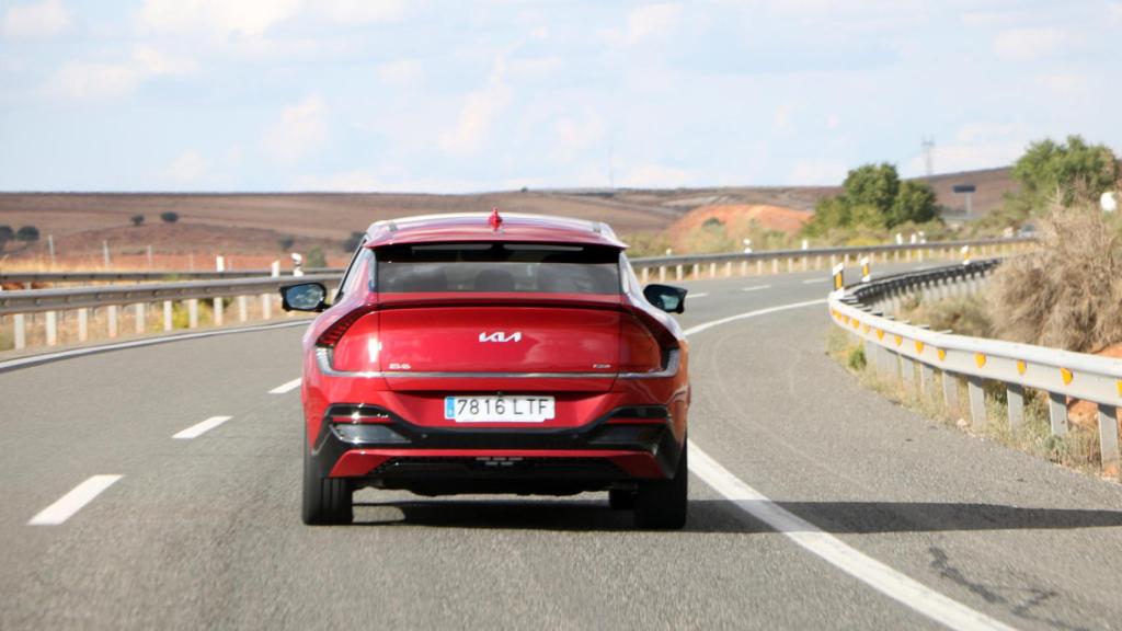 La velocidad media a la que hemos realizado este viaje ha sido de unos 110 km/h de marcador.