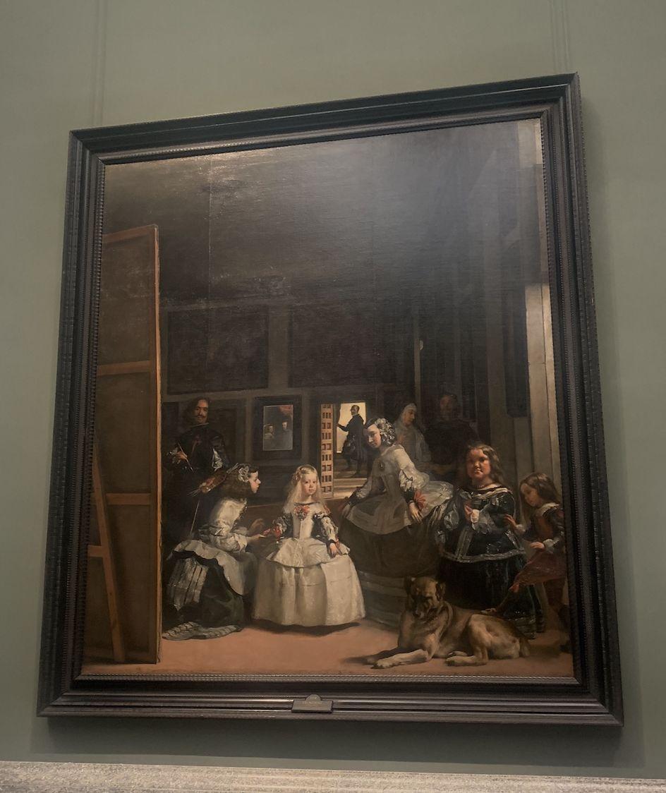 ‘Las Meninas’ (Diego Velázquez, 1656), ubicado en la sala 12 del Museo del Prado (Madrid).