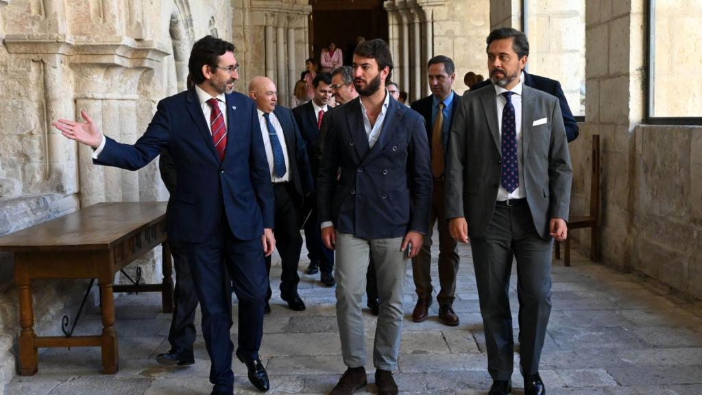 Gallardo en la presentación oficial de la Fundación Educatio Servanda