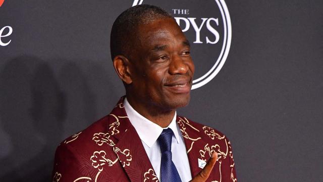 Dikembe Mutombo, en un acto.