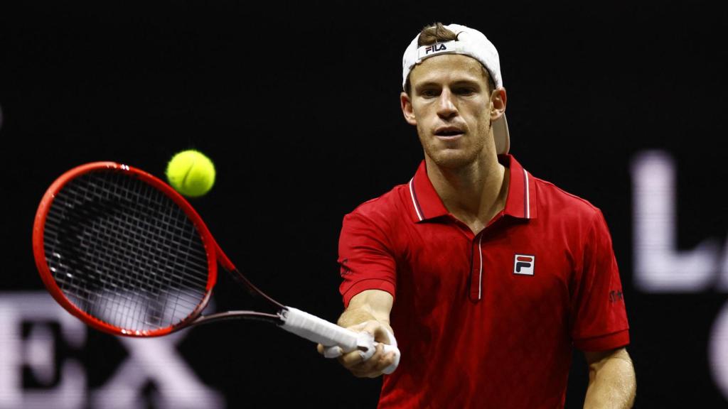 Diego Schwartzman, en la Laver Cup.