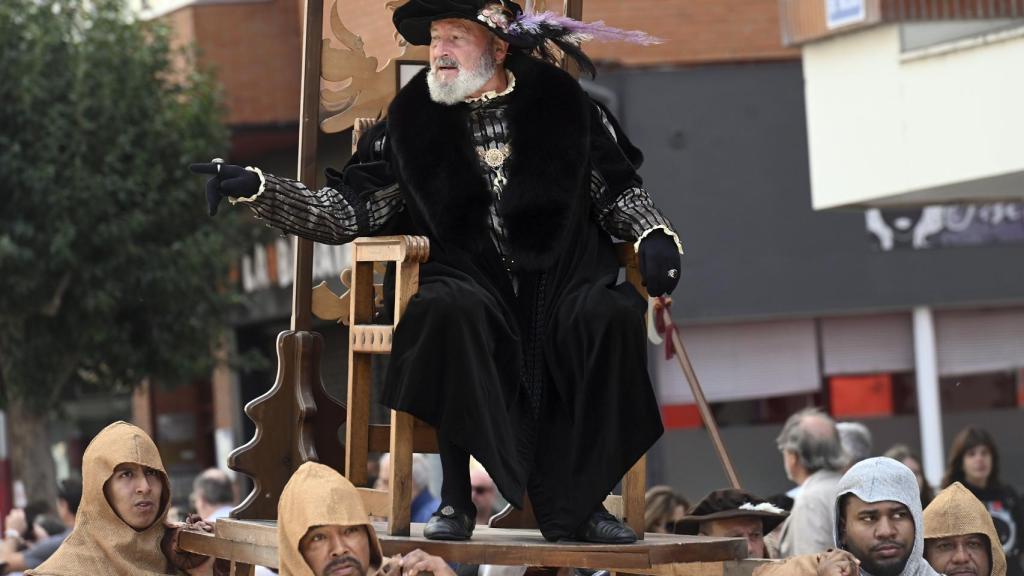 Llegada del emperador Carlos V a Medina de Pomar