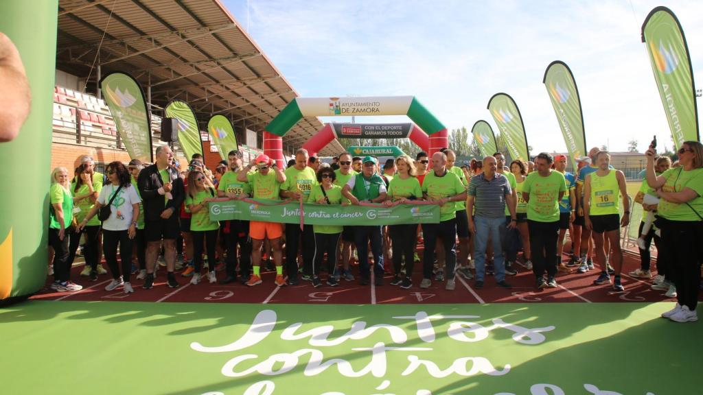 Zamora corre contra el cáncer