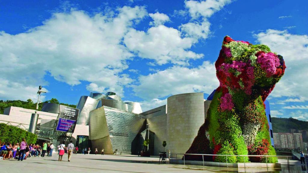 'Puppy' (1992), de Jeff Koons, es uno de los iconos más fotografiados del Guggeheim