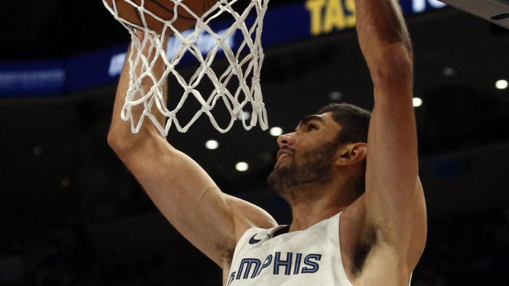 Santi Aldama, con los Memphis Grizzlies