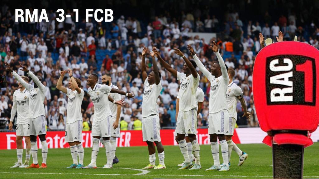 La narración de RAC1 del Real Madrid - Barça de La Liga