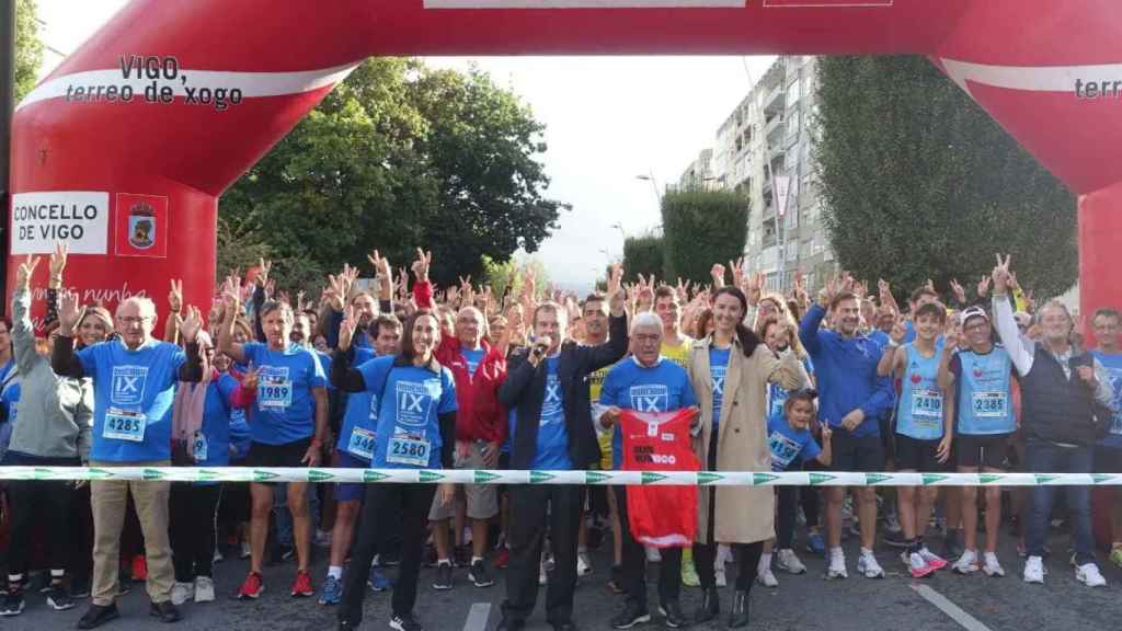 Carrera contra el Cáncer en Vigo.