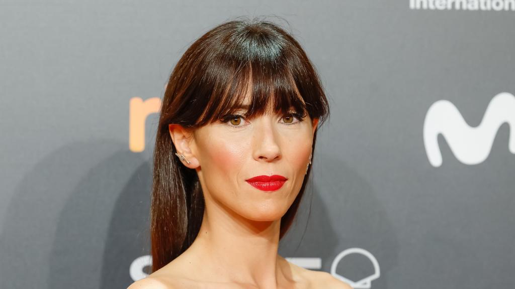 Bárbara Goenaga en el photocall del Festival de San Sebastián 2022.