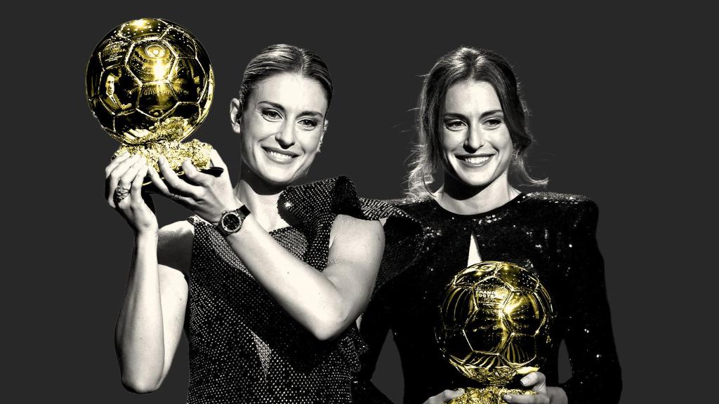 Alexia Putellas, ganadora del Balón de Oro 2021 y 2022