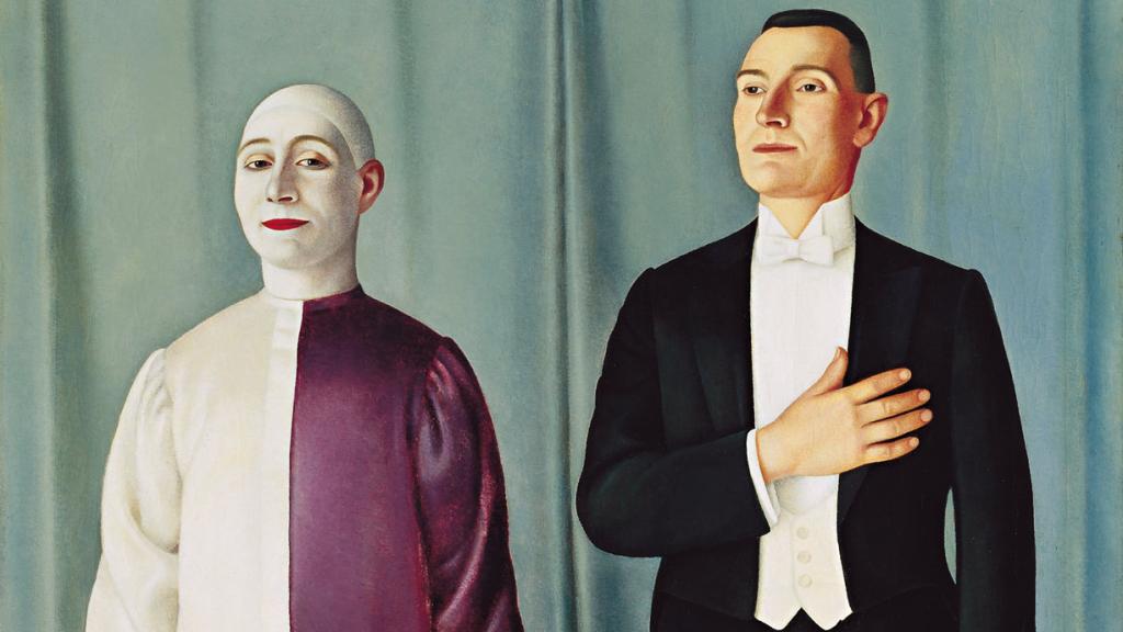 Antonio Donghi: 'Circo (Circo equestre)', 1927 (detalle), en 'Caos y clasicismo'