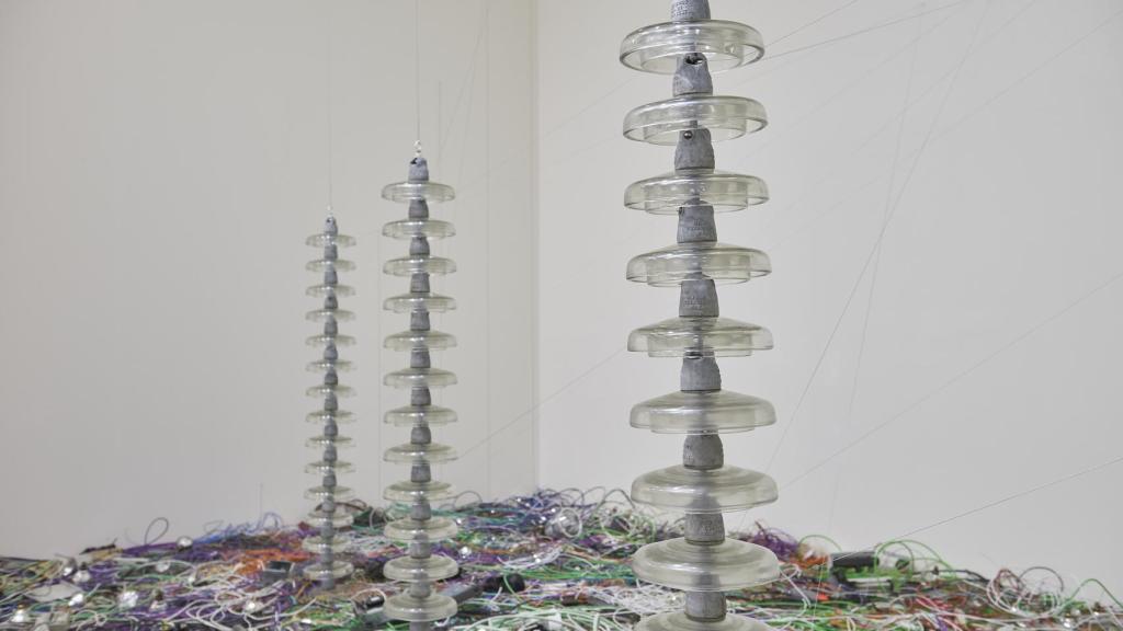 Esther Ferrer: 'Instalación con elementos eléctricos', mediados años 80-2018