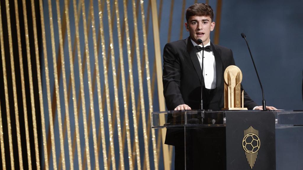 Gavi, ganador del Trofeo Kopa 2022