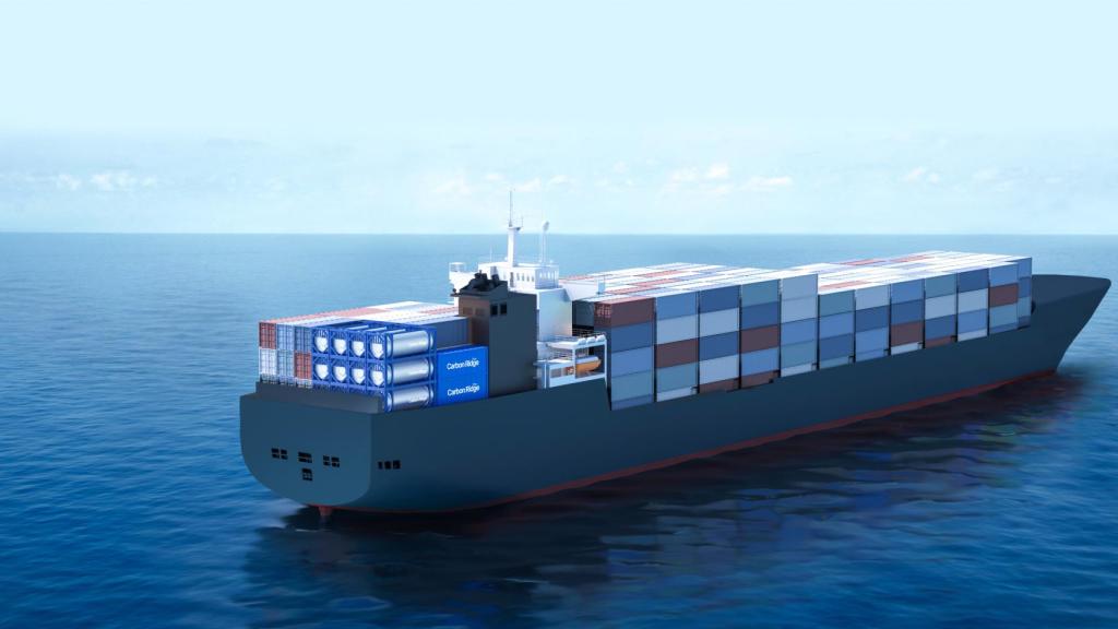 Carbon Ridge ayudará a eliminar la huella de carbono en el transporte marítimo.