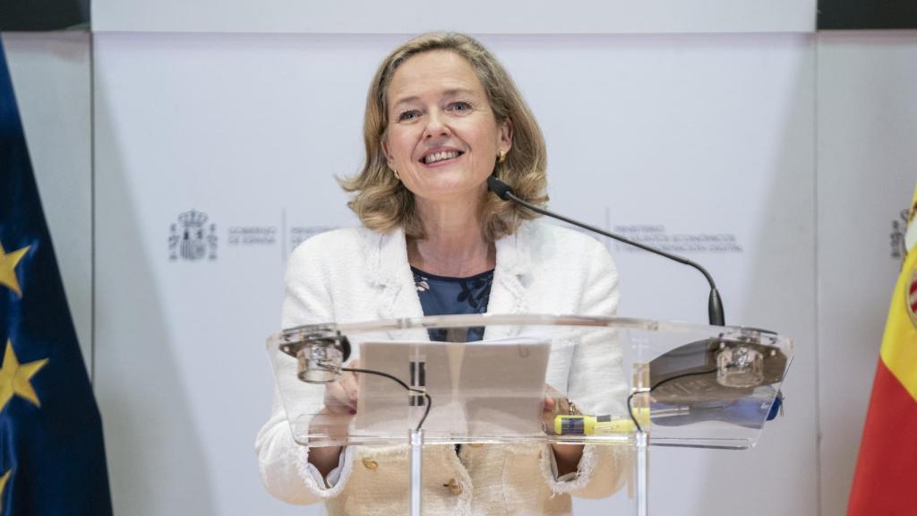 La vicepresidenta primera y ministra de Asuntos Económicos y Transformación Digital, Nadia Calviño,