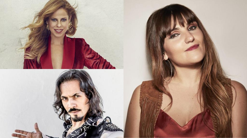 Rozalén, Pastora Soler y Farruquito.