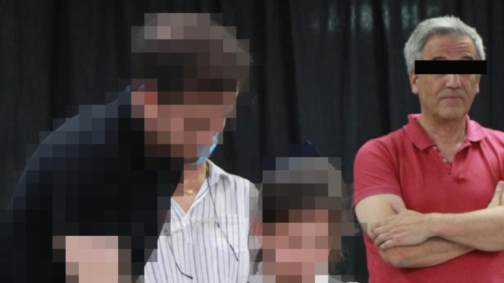 Antonio, en una actividad escolar.