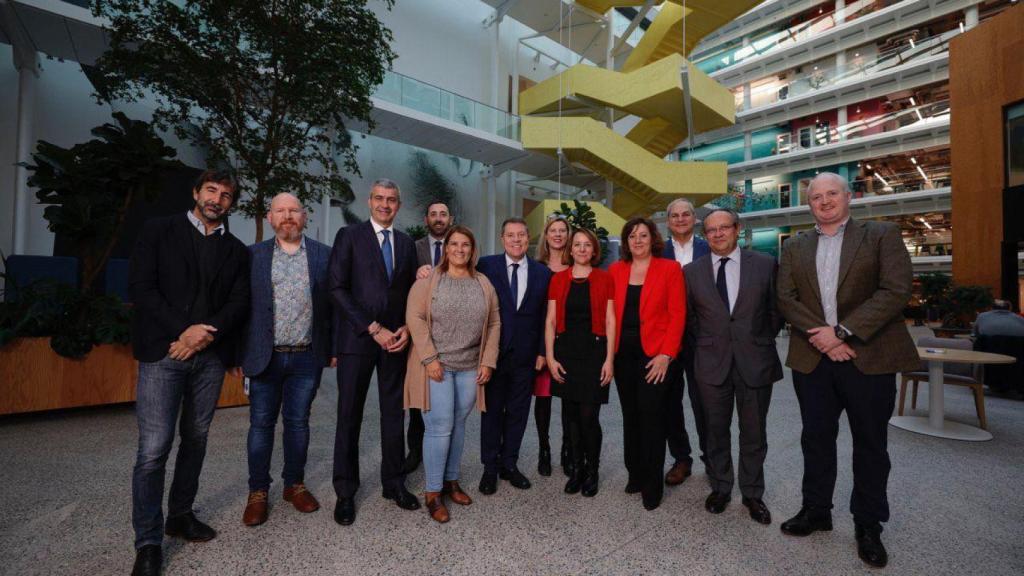 Visita oficial de la delegación de Castilla-La Mancha a Dublín (Irlanda)